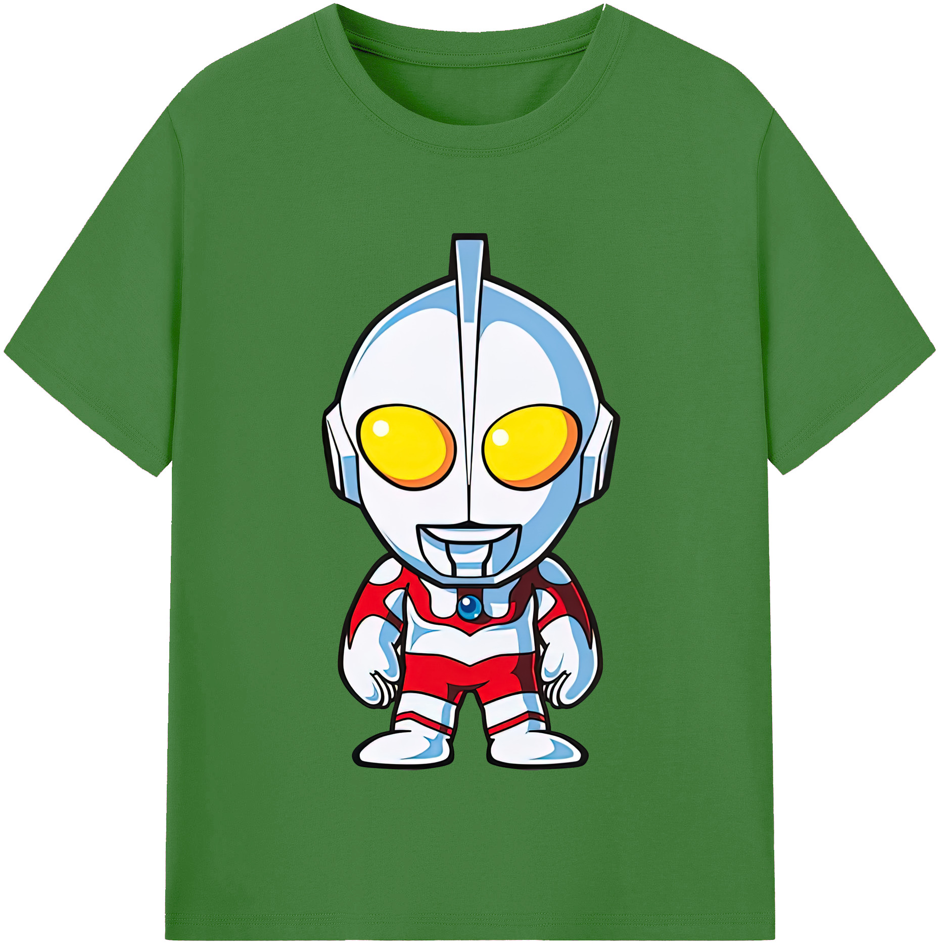 （画像用） ウルトラマン Ultraman レディースカジュアルプリントTシャツ（綿100％）